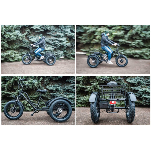 Электровелосипед трехколесный 500/48 грузовой VEGA BIG HAPPY FAT