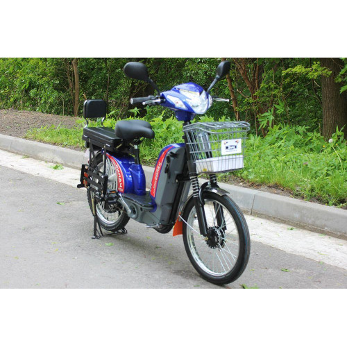 Электровелосипед грузовой Силач 450w/60v Синий