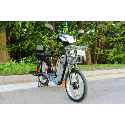 Электровелосипед грузовой Силач 450w/60v Черный
