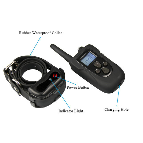 Ошейник IPetDog электронный водонепроницаемый для дрессировки собак аккумулятор от USB  iT798 ресивер 500 мАч Прорезиненный ударопрочный пластик