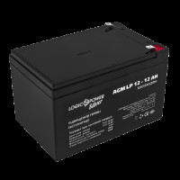 Аккумулятор AGM LP 12V - 12 Ah Silver