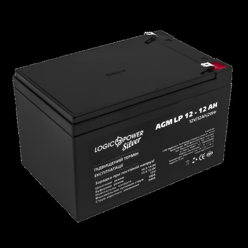 Аккумулятор AGM LP 12V - 12 Ah Silver Аккумулятор AGM LP 12V - 12 Ah Silver