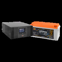 Комплект резервного питания LogicPower B1500 + литиевая (LiFePO4) батарея 2560Wh