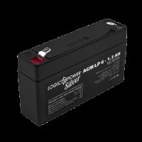 Аккумулятор AGM LP 6V - 1.3 Ah Silver