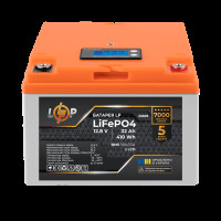 Аккумулятор LP LiFePO4 12,8V - 32 Ah (410Wh) (BMS 50А/25A) пластик LCD