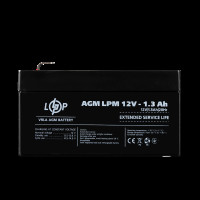 Аккумулятор AGM LPM 12V - 1.3 Ah