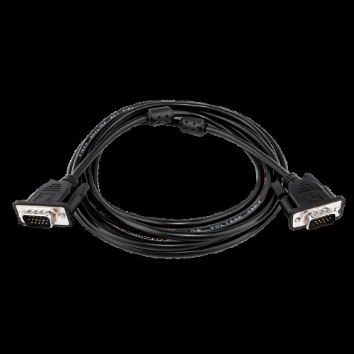 Кабель VGA-3.0BK 3 м черный (с двумя ферритовыми кольцами) Кабель VGA-3.0BK 3 м черный (с двумя ферритовыми кольцами)