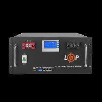 Аккумулятор LP LiFePO4 48V (51,2V) - 100 Ah (5120Wh) (Smart BMS 100A) с LCD RM