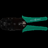 Инструмент для обжимки RJ45 (8P8C) и RJ12/11 (6P6C) LPT-15 (резиновые ручки)