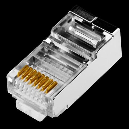 Коннектор RJ45 FTP-8P8С (100 шт) Коннектор RJ45 FTP-8P8С (100 шт)