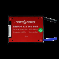 BMS плата LiFePO4 36V 12S Dis 50A Ch 30A