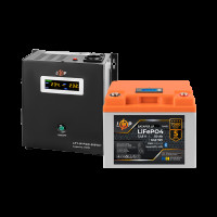 Комплект резервного питания LP(LogicPower) ИБП + литиевая (LiFePO4) батарея (UPS W500 + АКБ LiFePO4 640W)