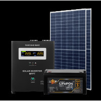Комплект СЭС 1kW АКБ 1.2kWh (литий)100 Ah Премиум
