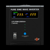 ИБП LogicPower LPY-PSW-2500VA+ (1800Вт) 10A/20A с правильной синусоидой 24V