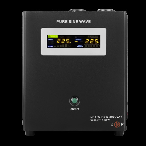 ИБП с правильной синусоидой 24V LPY-W-PSW-2000VA+ (1400Вт)10A/20A ИБП с правильной синусоидой 24V LPY-W-PSW-2000VA+ (1400Вт)10A/20A