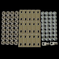 Комплект для сборки литиевых аккумуляторов 48В 16S1P 45*15*1,3мм