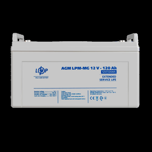 Аккумулятор мультигелевый LPM-MG 12V - 120 Ah Аккумулятор мультигелевый LPM-MG 12V - 120 Ah