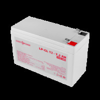Аккумулятор гелевый LP-GL 12V - 7.2 Ah Silver