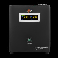ИБП с правильной синусоидой 12V LPY-W-PSW-800VA+(560Вт)5A/15A