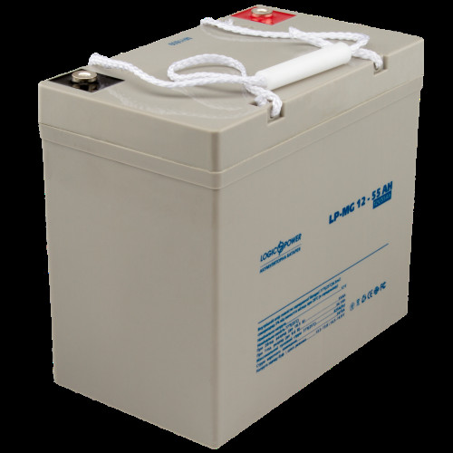 Аккумулятор мультигелевый LP-MG 12V - 55 Ah Silver Аккумулятор мультигелевый LP-MG 12V - 55 Ah Silver