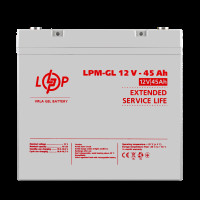 Аккумулятор гелевый LPM-GL 12V - 45 Ah