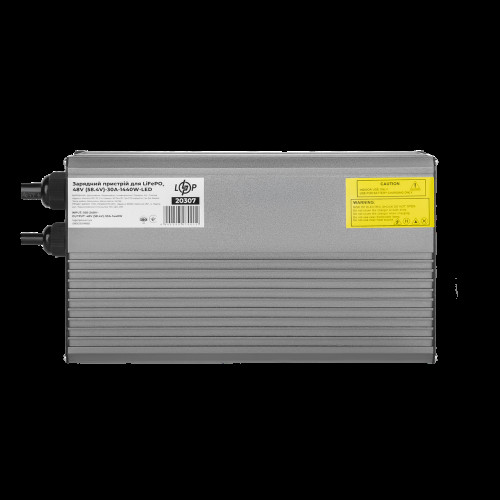 Зарядное устройство для аккумуляторов LiFePO4 48V (58.4V)-30A-1440W-LED Зарядное устройство для аккумуляторов LiFePO4 48V (58.4V)-30A-1440W-LED