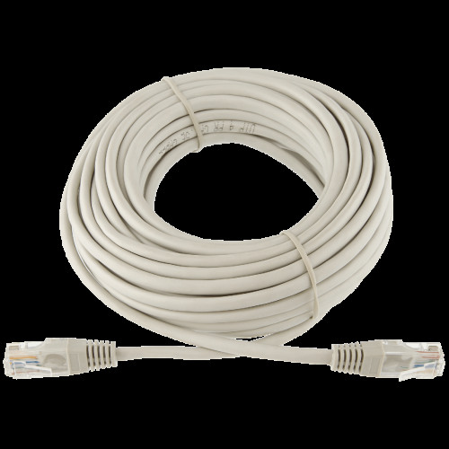 Патч-корд литой UTP RJ45 кат. 5Е 10 м (серый) Патч-корд литой UTP RJ45 кат. 5Е 10 м (серый)