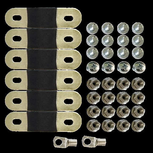 Комплект для сборки литиевых аккумуляторов 24В 8S1P 79*20*1,8мм Комплект для сборки литиевых аккумуляторов 24В 8S1P 79*20*1,8мм