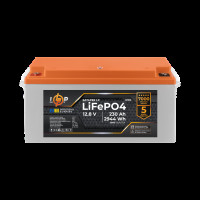 Аккумулятор LP LiFePO4 12V (12,8V) - 230 Ah (2944Wh) (BMS 150A/75A) пластик для ИБП