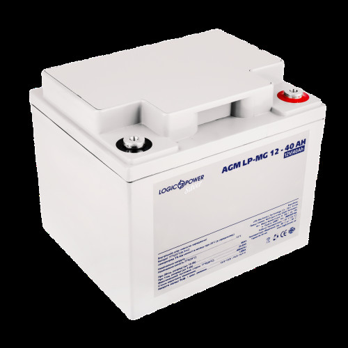 Аккумулятор мультигелевый LP-MG 12V - 40 Ah Silver Аккумулятор мультигелевый LP-MG 12V - 40 Ah Silver