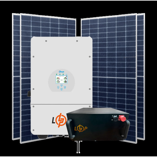 Гибридная станция 8 квт (1ф.) с LiFePO4 на 11,7 кВт Гибридная станция 8 квт (1ф.) с LiFePO4 на 11,7 кВт