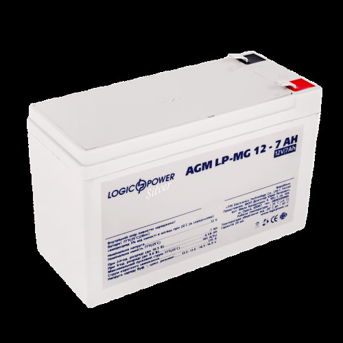 Аккумулятор мультигелевый LP-MG 12V - 7 Ah Silver Аккумулятор мультигелевый LP-MG 12V - 7 Ah Silver