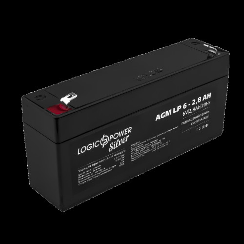 Аккумулятор AGM LP 6V - 2.8 Ah Silver Аккумулятор AGM LP 6V - 2.8 Ah Silver
