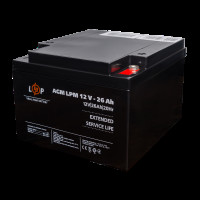 Аккумулятор AGM LPM 12V - 26 Ah под болт М5