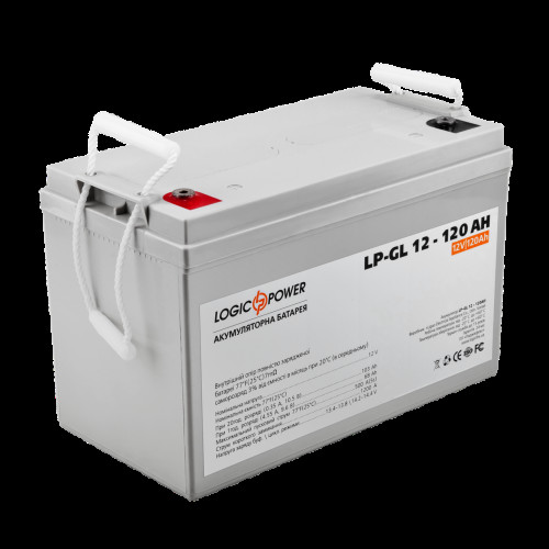 Аккумулятор гелевый LP-GL 12V - 120 Ah Silver Аккумулятор гелевый LP-GL 12V - 120 Ah Silver