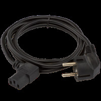 Кабель питания 220V LP CEE 7/4 C13 - 1.2 м 3x0.5 мм2 (прямой угол)