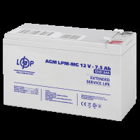 Аккумулятор мультигелевый LPM-MG 12V - 7.5 Ah