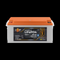 Аккумулятор LP LiFePO4 12,8V - 230 Ah (2944Wh) (BMS 200A/100А) пластик Smart BT