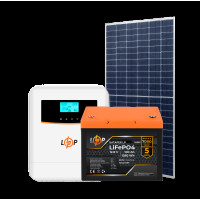 Комплект СЭС 1kW АКБ1,2kWh (литий)100 Ah Премиум