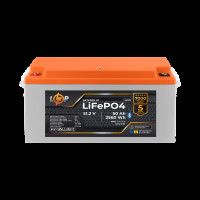 Аккумулятор LP LiFePO4 51,2V - 50 Ah (2560Wh) (BMS 80A/50А) пластик Smart BT