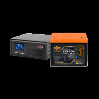 Комплект резервного питания LP(LogicPower) ИБП + литиевая (LiFePO4) батарея (UPS В1000 + АКБ LiFePO4 1280W)