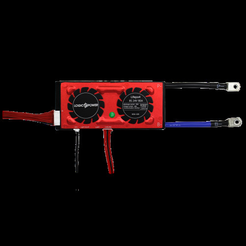 Smart BMS плата LP LiFePO4 24V 8S Dis 80A Ch 40A UART+RS485+CAN Smart BMS плата LP LiFePO4 24V 8S Dis 80A Ch 40A UART+RS485+CAN