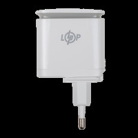 Зарядка для телефона LogicPower 25W (Type-C+USB) QC3.0 PD + кабель (Type-C to Type-C) 25WCH