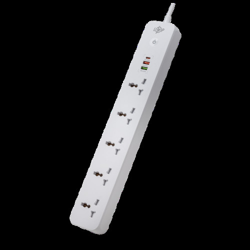 Сетевой фильтр (удлинитель) LogicPower (5x220V-2500W, 1xUSB-38W/PD/QC3.0, 1xType-C 20W, 1xUSB 18W) Сетевой фильтр (удлинитель) LogicPower (5x220V-2500W, 1xUSB-38W/PD/QC3.0, 1xType-C 20W, 1xUSB 18W)
