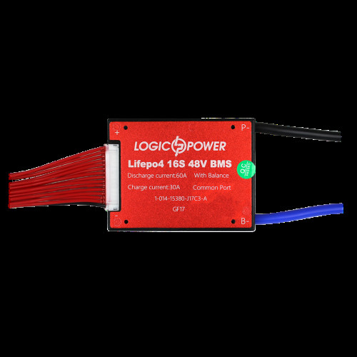 BMS плата LP LiFePO4 48V 16S Dis 60A Ch 30A BMS плата LP LiFePO4 48V 16S Dis 60A Ch 30A