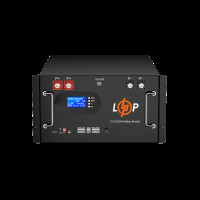 Аккумулятор LP LiFePO4 51,2V - 230 Ah (11776Wh) (Smart BMS 200A) с LCD RM AB RS485/CAN