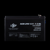 Аккумулятор AGM LPM 12V - 7.2 Ah