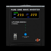 ИБП LogicPower LPY-PSW-2000VA+ (1400Вт) 10A/20A с правильной синусоидой 24V